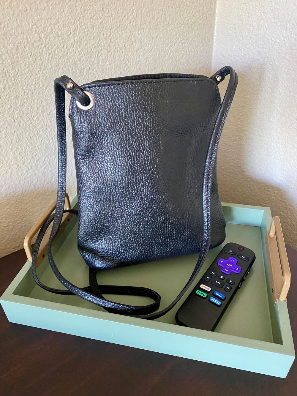 LaGaksta Fina - Casual Italian Leather Small Zip Crossbody Bags for Women Cell Phone Travel Passport Bag Wallet Purses