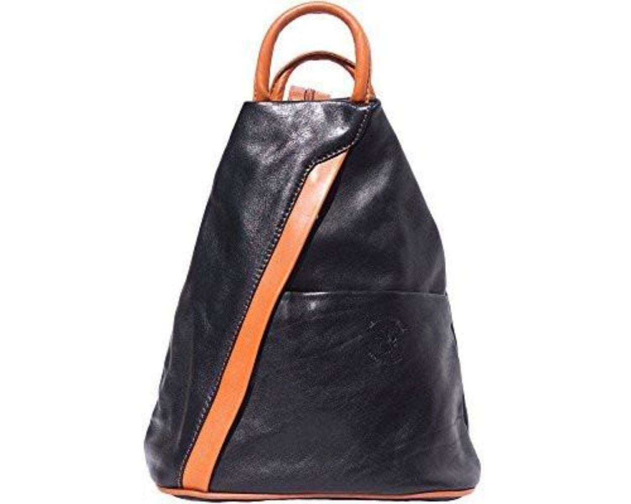 LaGaksta Submedium Italian Leather Backpack Purse and Shoulder Bag - LaGaksta Handbags -  Backpack - 1