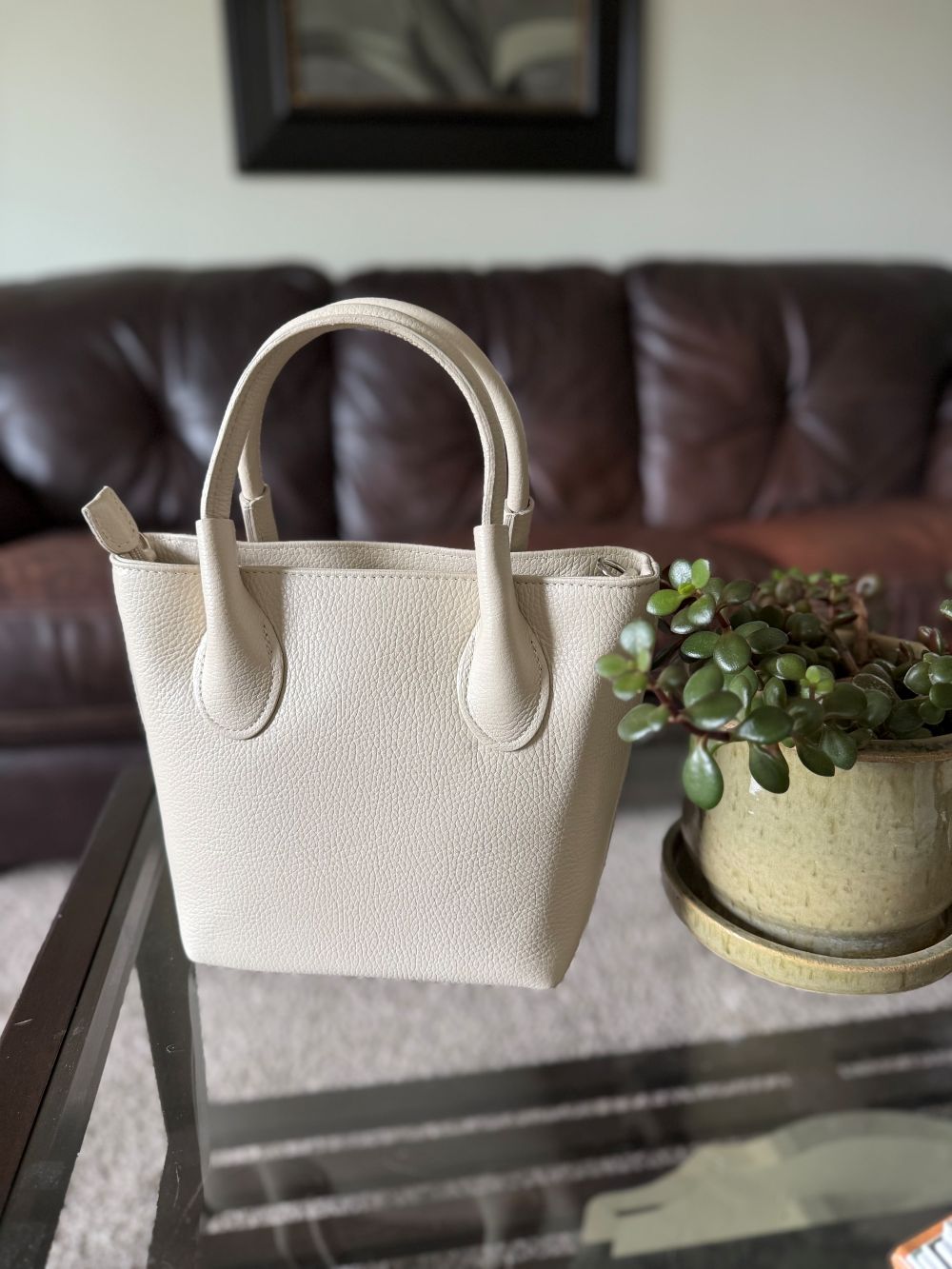 LaGaksta Perla Mini Top Handle Handbag Crossbody Shoulder Bag