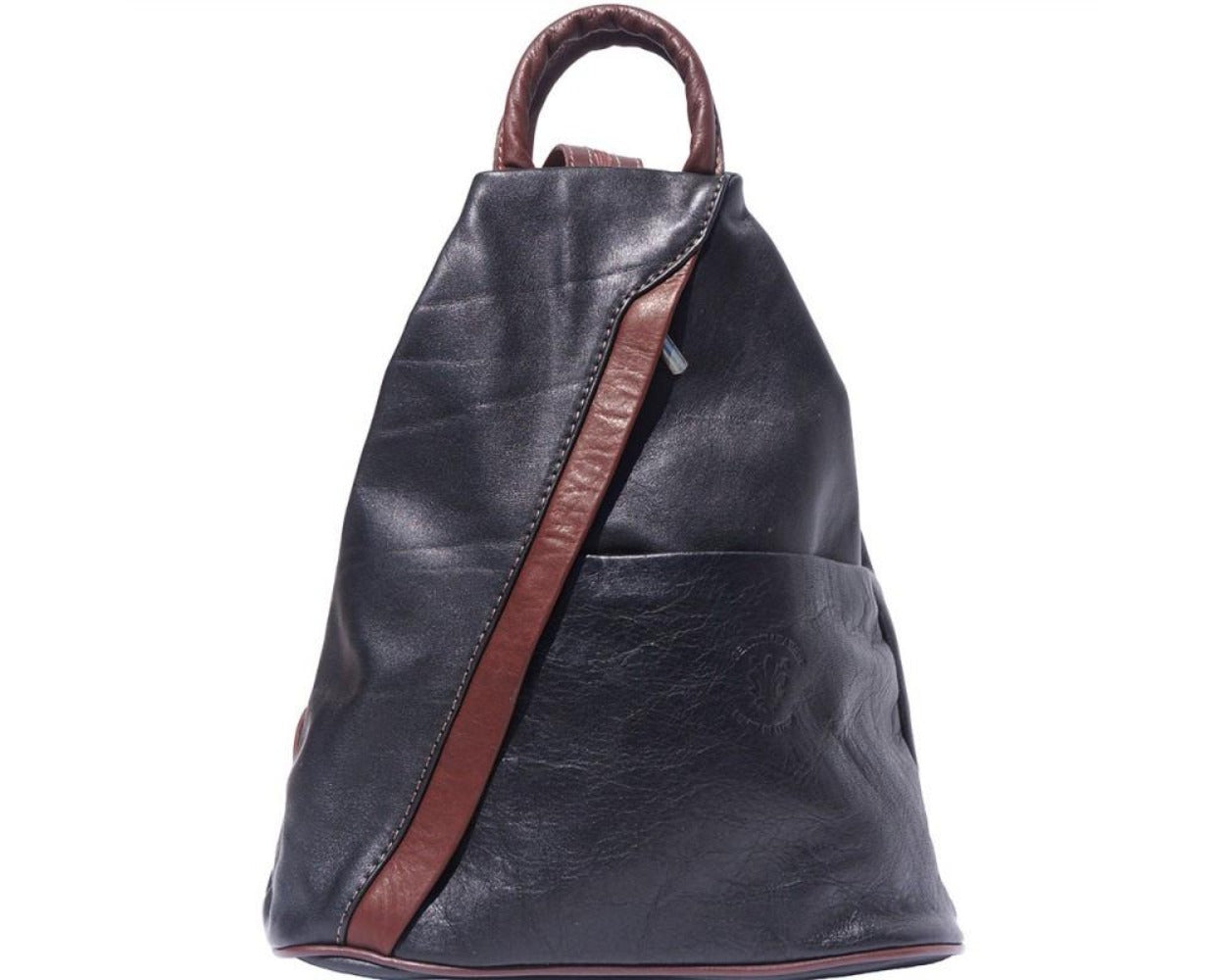 LaGaksta Submedium Italian Leather Backpack Purse and Shoulder Bag - LaGaksta Handbags -  Backpack - 4