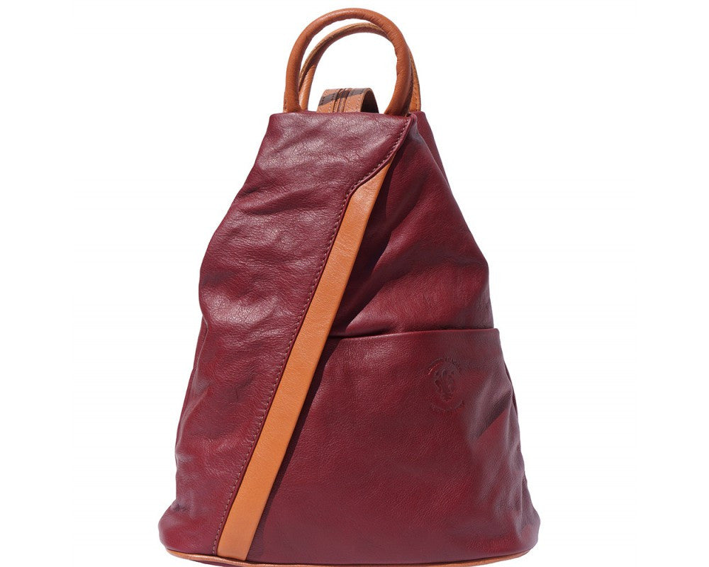 LaGaksta Submedium Italian Leather Backpack Purse and Shoulder Bag - LaGaksta Handbags -  Backpack - 14