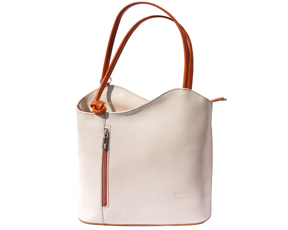 LaGaksta Easy Carry Italian Leather Convertible Backpack - LaGaksta Handbags -  Leather Backpack Handbag - 3