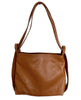 LaGaksta Bria Convertible Leather Backpack Purse - Soft Casual Travel Shoulder Bag