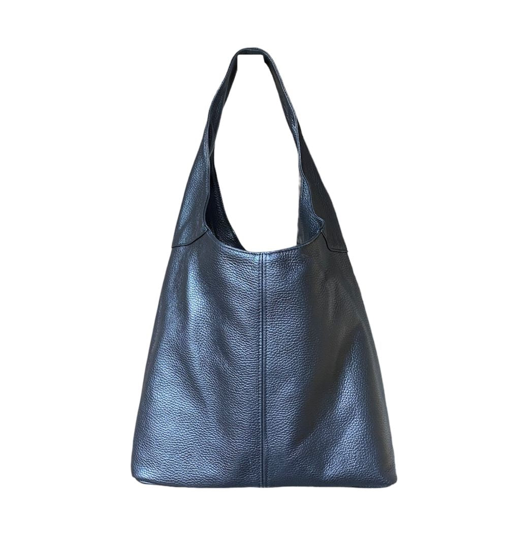 Italian Leather 'Vera Pelle' Handbag, Converts to Backpack