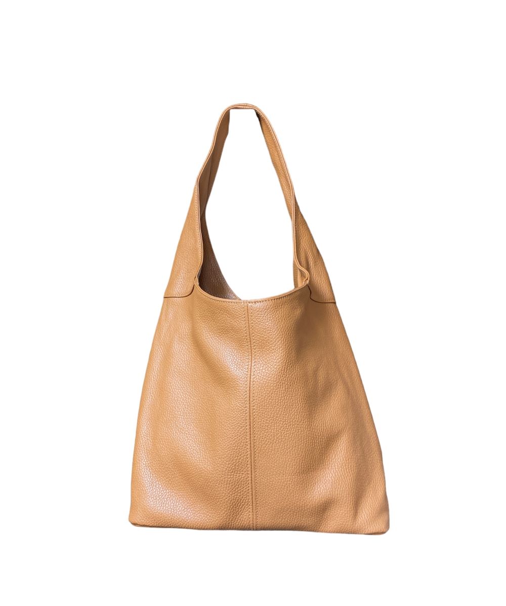 Women's Casual Handbag Tan Leather